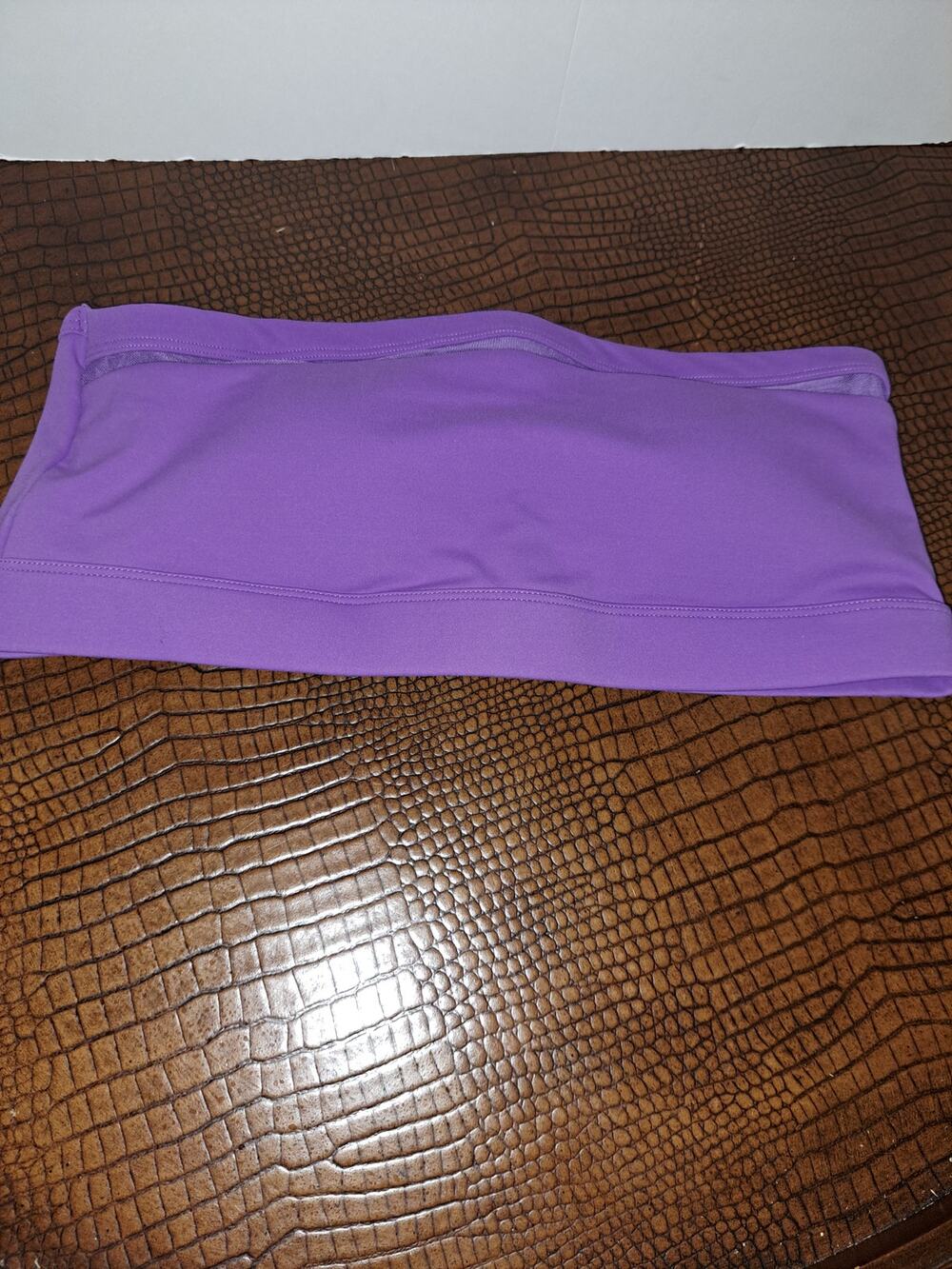 Purple Strapless X-Large Bra New